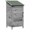 vidaXL Sălaș de grădină Gri 59 x 56 x 113,5 cm Lemn de Brad Solid