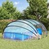 vidaXL Cort pentru piscină Transparent 538 x 440 x 204 cm PVC