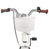 vidaXL Bicicletă pentru Copii 20 Inci 6-11 Alb