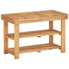 vidaXL Pantofar, 70 x 32 x 46 cm, lemn masiv de acacia