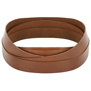vidaXL Curea Din Piele 1 Maro 500 x 2,5 cm Piele