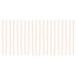 vidaXL Perdea de lumini 600 LED-uri Alb cald 600 x 300 cm