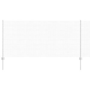 vidaXL Gard cu St&acirc;lp Argintiu