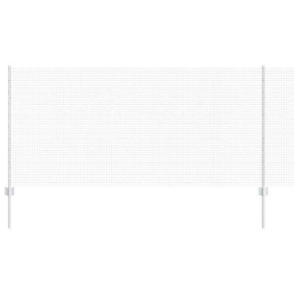 vidaXL Gard cu St&acirc;lp Argintiu 1 x 10 m Oțel