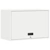 vidaXL Dulap de perete pentru garaj Alb 80 x 40 x 53 cm