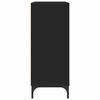 vidaXL Bufet cu sertar Negru 79,5 x 33 x 82 cm Lemn compozit