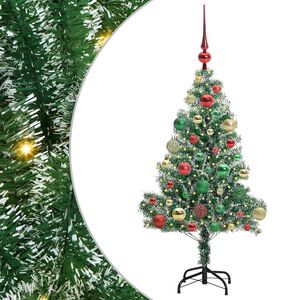 vidaXL Pom de Crăciun artificial cu zăpadă imitată și lumină LED