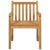 vidaXL Set de mobilier de grădină cu 5 piese, 140x80 cm, lemn masiv de tec