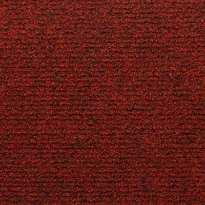 vidaXL Covorașe scări, 5 buc., roșu bordeaux 65x21x4 cm cusătură punch