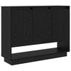 vidaXL Bufet Stejar Negru 97 x 29 x 75 cm Lemn prelucrat