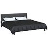 vidaXL Duvet complet pe tot parcursul anului Negru 200 x 200 cm
