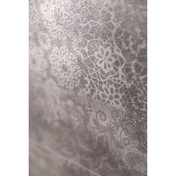 Grosfillex Plăci de perete Gx Wall+ 5 buc. gri ciment 45x90 cm floral
