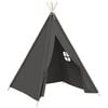 vidaXL Cort de copii teepee cu geantă, gri 120x120x150 cm, piersică