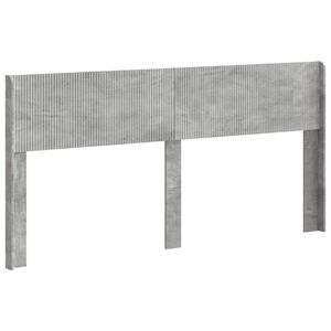 vidaXL Tăblie cap Gri Beton PB