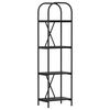 vidaXL Raft pentru cărți 4 niveluri 40 x 30 x 146 cm Lemn prelucrat