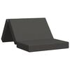 vidaXL Canapea Pat Pliabilă 80 x 67 x 45 cm Gri &icirc;nchis