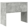 vidaXL Birou Gri beton 90 x 40 x 76 cm Lemn compozit