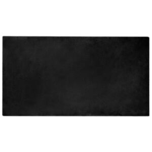 vidaXL Covor din Blană Faux de Iepure Olite Negru 60 x 110 cm