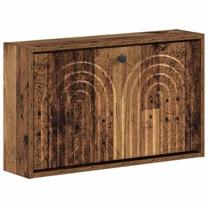 vidaXL Dulap pentru pantofi montat pe perete ALKMAAR 71 x 17 x 43 cm