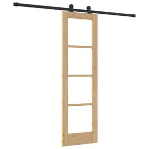 vidaXL Ușă glisantă ORKDAL natural 61 x 198,5 cm