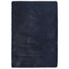 vidaXL Covor shaggy cu pom &icirc;nalt, NAVARRA, bleumarin, 160x230 cm