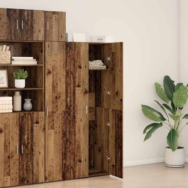 vidaXL Bufet Lemn vechi 70 x 42.5 x 185 cm Lemn compozit