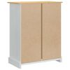 vidaXL Cufere de Depozitare Alb 92 x 48 x 114 cm Lemn de pin masiv