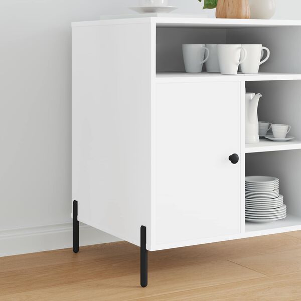 vidaXL Picioare de mobilă 12 pcs Negru 66 x 36 x 160 mm Fier