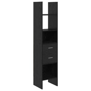 vidaXL Dulap pentru cărți 2 niveluri 40 x 35 x 180 cm Lemn prelucrat