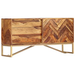 vidaXL Servantă, 118 x 30 x 60 cm, lemn masiv de acacia