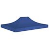 vidaXL Acoperiș cort de petrecere, albastru, 4,5 x 3 m, 270 g /m&sup2;