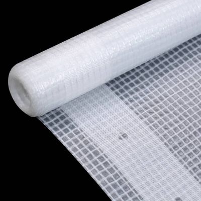 vidaXL Prelată Leno 260 g/m², alb, 3 x 3 m