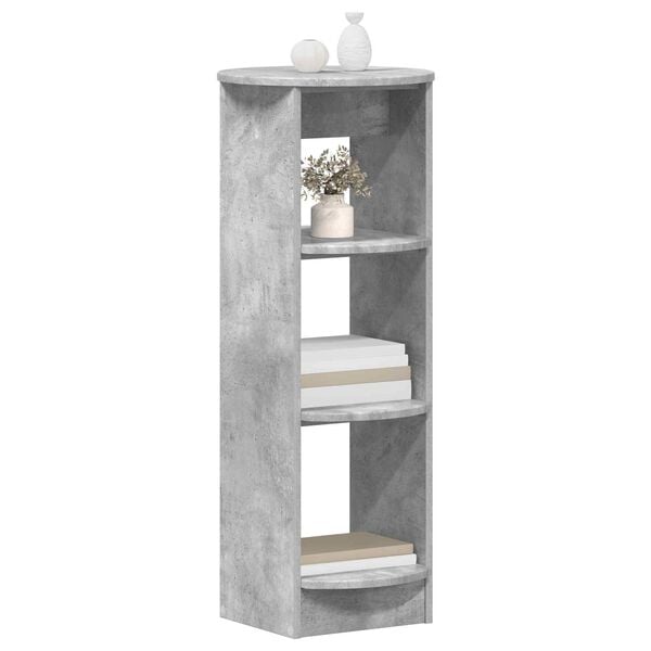 vidaXL Dulap lateral Gri Beton 40 x 40 x 100 cm Lemn prelucrat