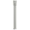 vidaXL Lampă exterioară de podea cu senzor argintiu 110 cm, oțel inox