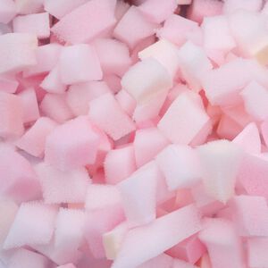 vidaXL Umplutură din spumă mărunțită Roz 5 kg Poliuretan