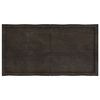 vidaXL Blat masă, 120x60x4 cm, gri, lemn stejar tratat contur organic