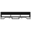 vidaXL Dulap TV, negru, 180x34x41 cm, lemn prelucrat