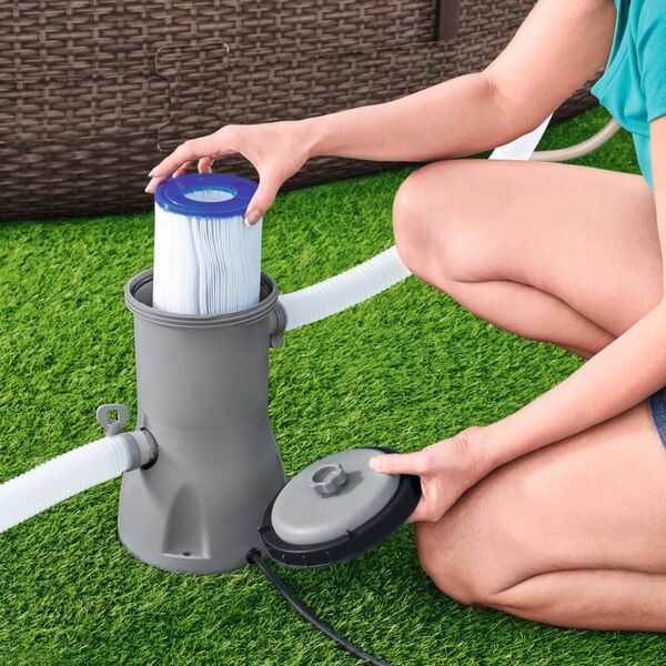 Bestway Pompă de filtrare piscină Flowclear, 3028 L/h