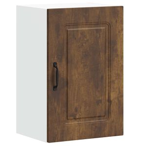 vidaXL Dulap de bucătărie &bdquo;Kalmar&rdquo; din lemn de stejar afumat