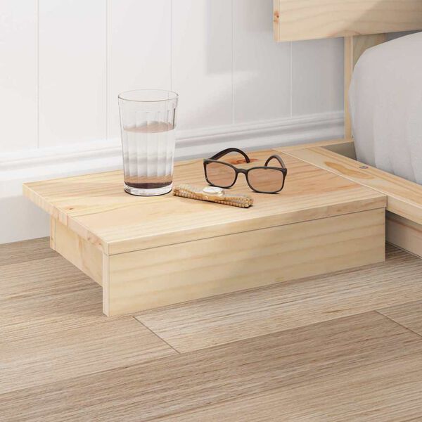 vidaXL Cadru de pat Maro 200 x 200 cm lemn