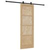 vidaXL Ușă glisantă ORKDAL 73,5 x 211 cm Lemn masiv de pin natural