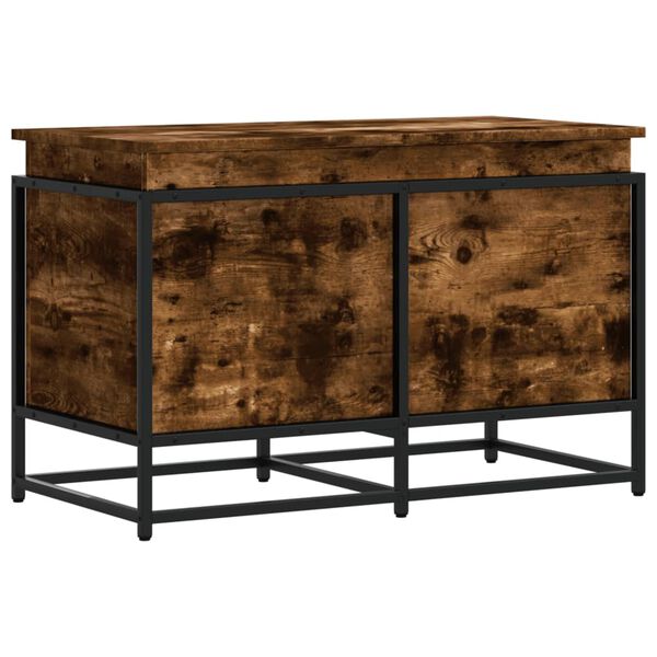 vidaXL Cutie depozitare stejar sonoma 80x40x51,5 cm lemn prelucrat