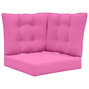 vidaXL Perna pentru canapea de exterior Poliester Roz 50,5 x 50,5 cm