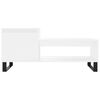 vidaXL Măsuță de cafea, alb, 100x50x45 cm, lemn prelucrat