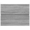 vidaXL Dulap de chiuvetă, sonoma gri, 60x38,5x45 cm, lemn prelucrat
