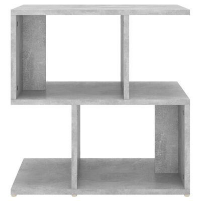 vidaXL Noptieră, gri beton, 50x30x51 cm, PAL