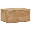 vidaXL Noptieră handmade Culoare exactă: Maro Teak 40 x 30 x 20 cm