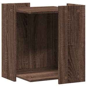 vidaXL Cutie litieră pisici stejar maro 42x42x51 cm lemn prelucrat