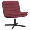 vidaXL Scaun pivotant Roșu Vin 63 x 75 x 76 cm țesătură