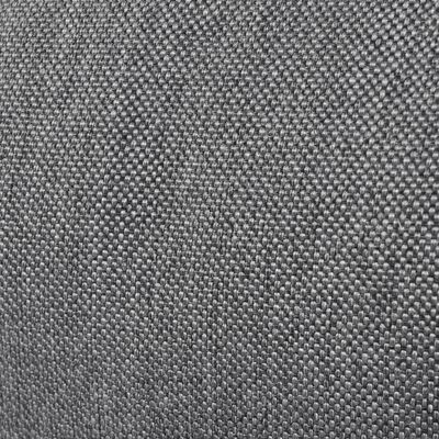 vidaXL Șezlong de podea pliabil, gri, material textil